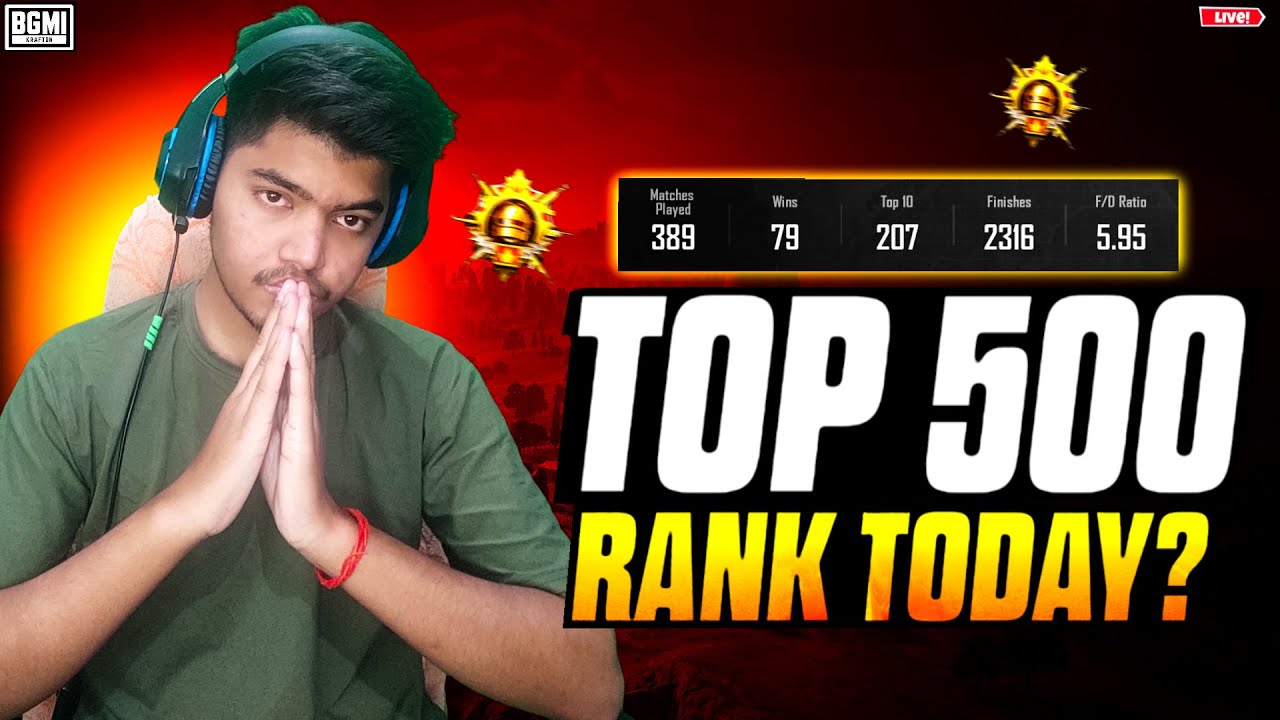 Day 5  : 🚀 Solo Conqueror Rank Push Live | CROWN 2 🏆RK9 is Live #bgmilive #pubgmobile #soloconqueror