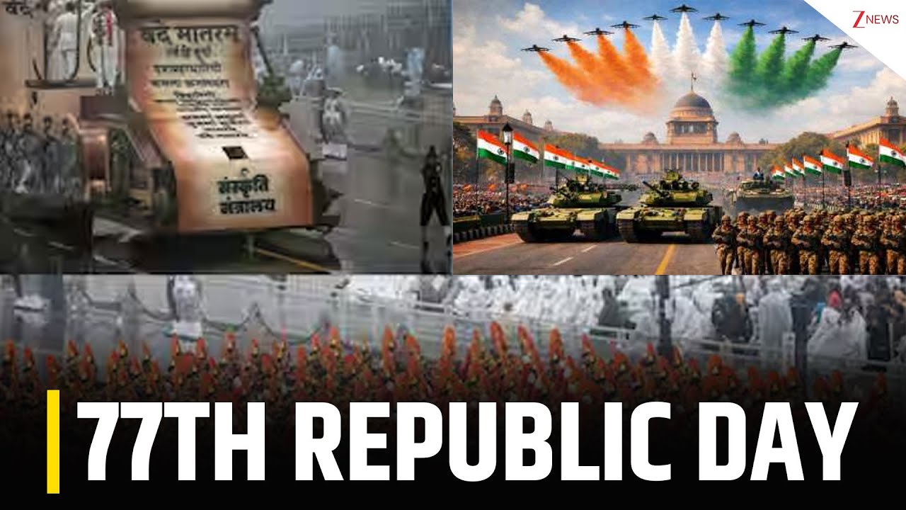 77th REPUBLIC DAY: India's Democratic Legacy! #republicday2026  #jaihind  #republicday  #zeenews