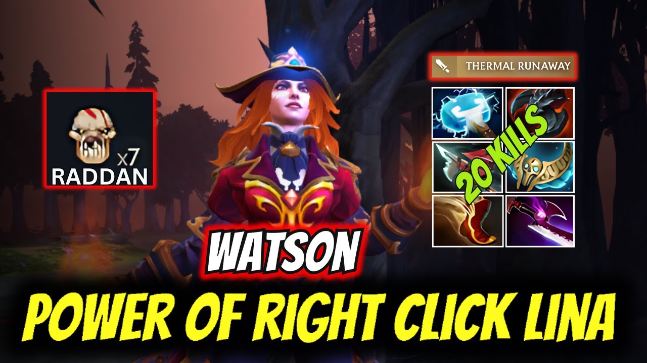 How Watson&rsquo;s INSANE RIGHT-CLICK Lina Destroys Raddan&rsquo;s Lifestealer in 7.38 | Dota 2 Pro Highlights