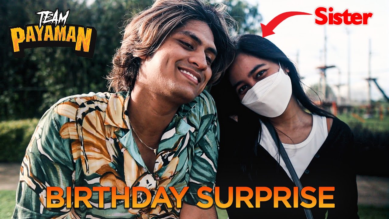 SURPRISING MY SISTER ON HER BIRTHDAY