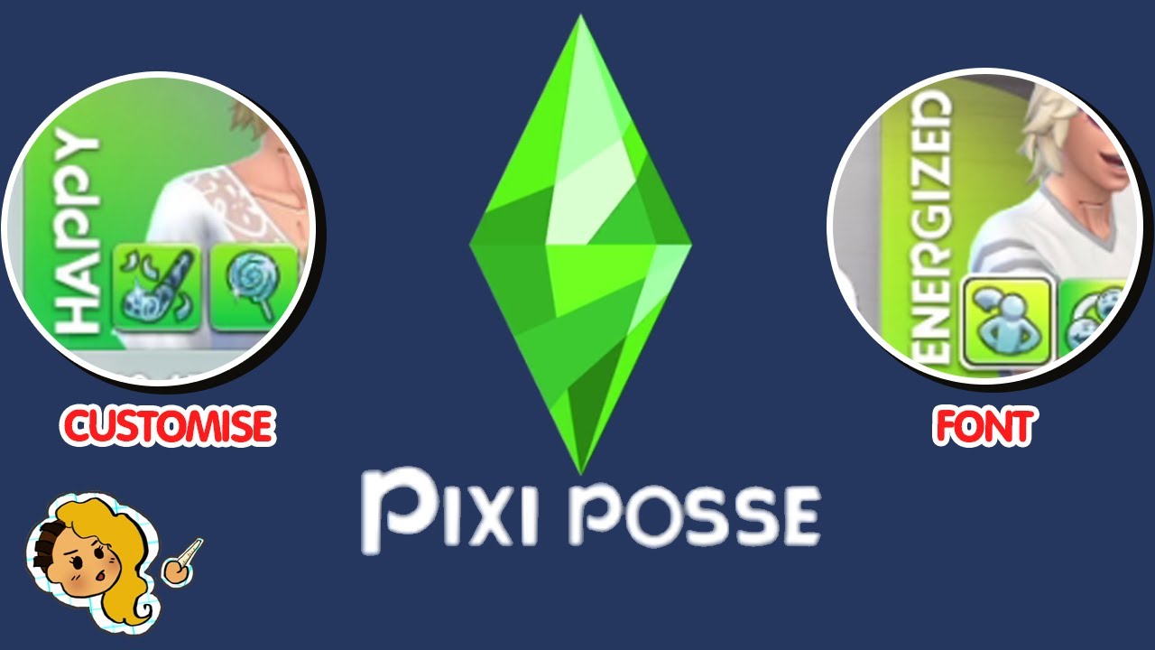 Sims 4 How to Customise the Font Fast And EASY!