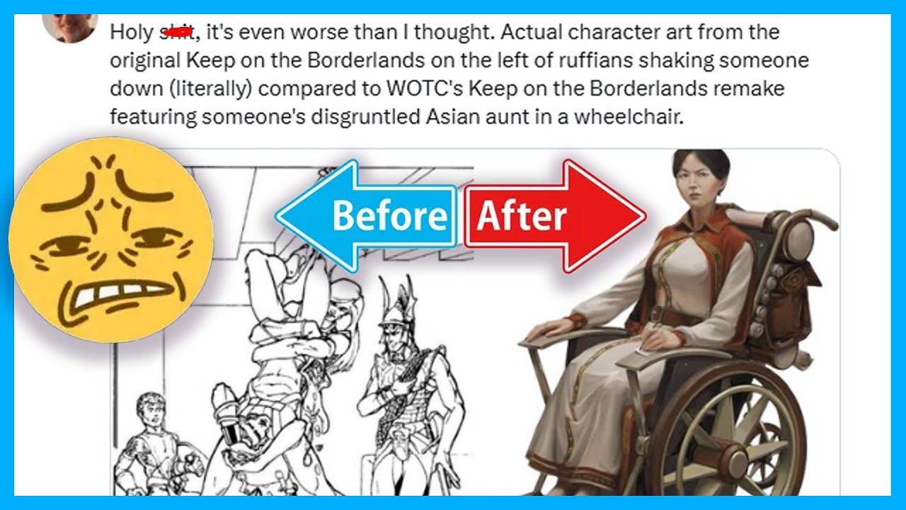 Wizards of the Coast Keeps Making Dungeons & Dragons WORSE... | Clownfish TV