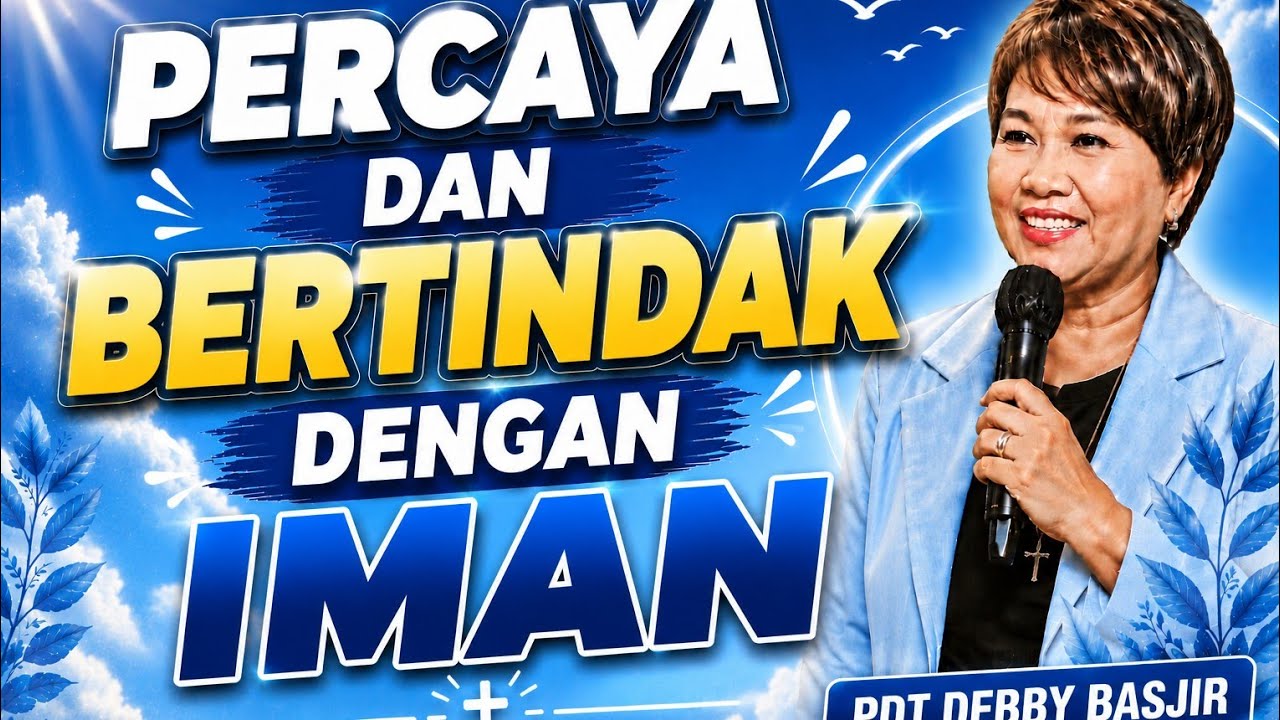 KETIKA IMANMU BERTINDAK MAKA YESUS JUGA BERTINDAK/PDT DEBBY BASJIR 