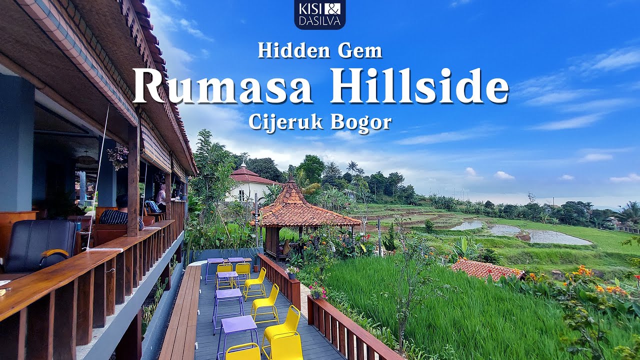 Hidden Gem Calon Viral - Tempat Ngopi Pinggir Sawah Anti Macet & Fasilitas Lengkap - Rumasa Hillside