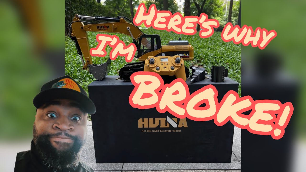 This Huina 580 V4 Is WAY Heavier Than I Expected… Unboxing + First Look! 
