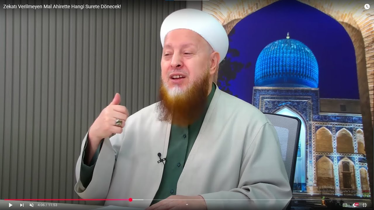 Zekatı Verilmeyen Mal Ahirette Hangi Surete Dönecek!