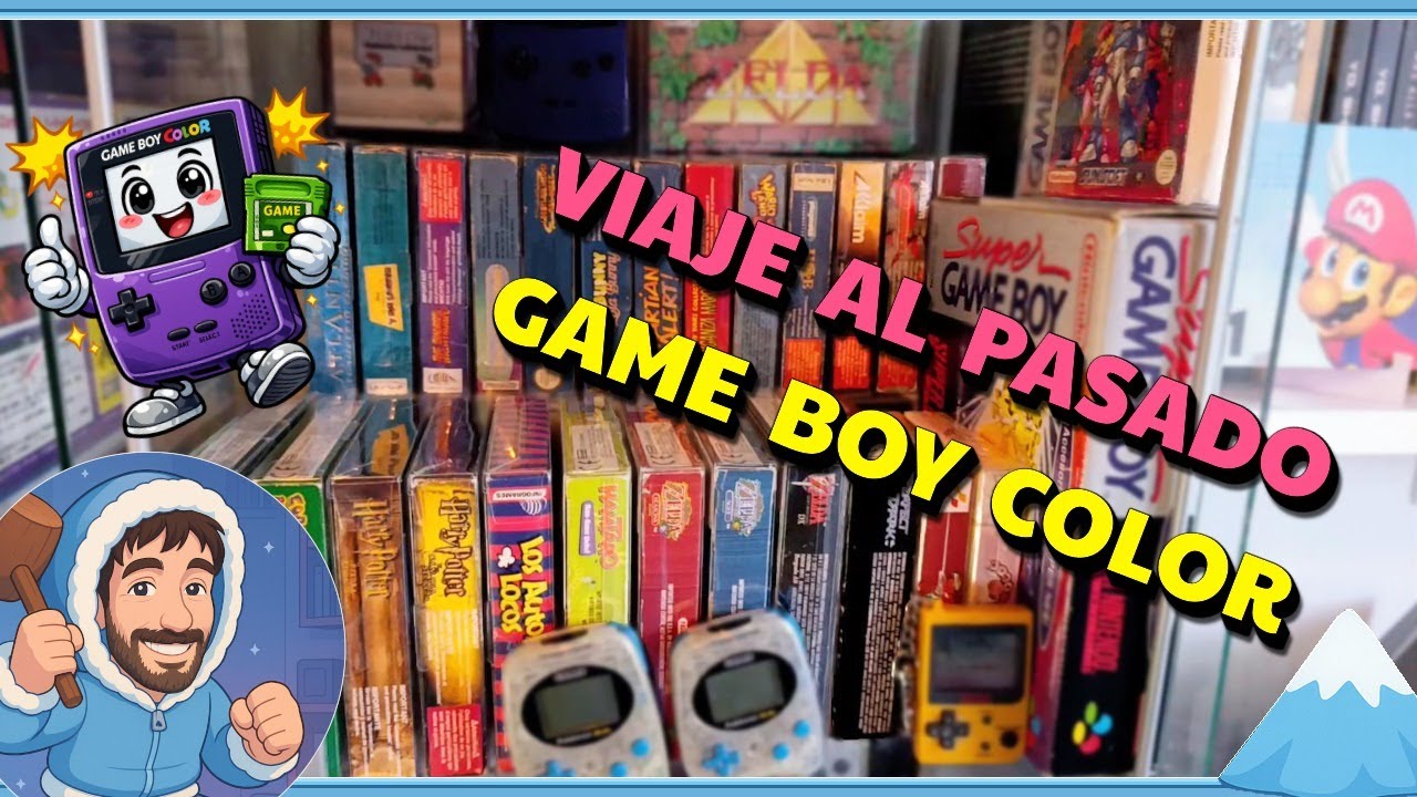 Recordando GAME BOY COLOR: Nostalgia en Color. Mi colección e historia ¡Viajamos al pasado! 🚀