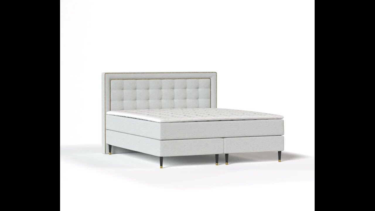 Adore continental upholstered bed by Maison De Reve