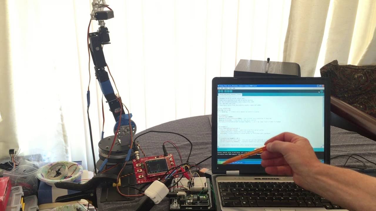 Arduino Controlled Robotic Arm: Design-Specification-Requirements