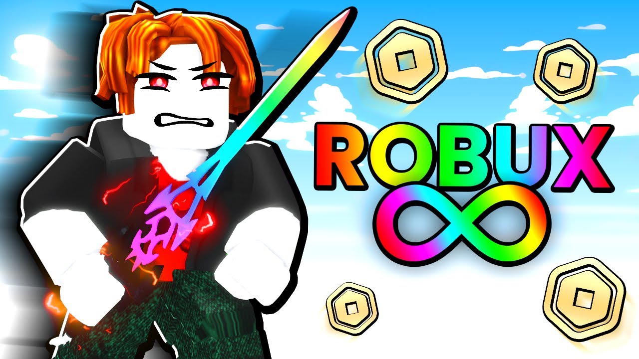🟨 QUANTOS ROBUX EU GASTO ATIVANDO O ROBUX INFINITO NESSE SIMULADOR DE ESPADAS MESTRE DO ROBLOX