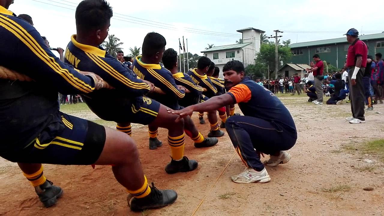 TUG OF WAR NATIONAL CHAMPION SHIP 2015 WINNER SRI LANKA AIR FORCE