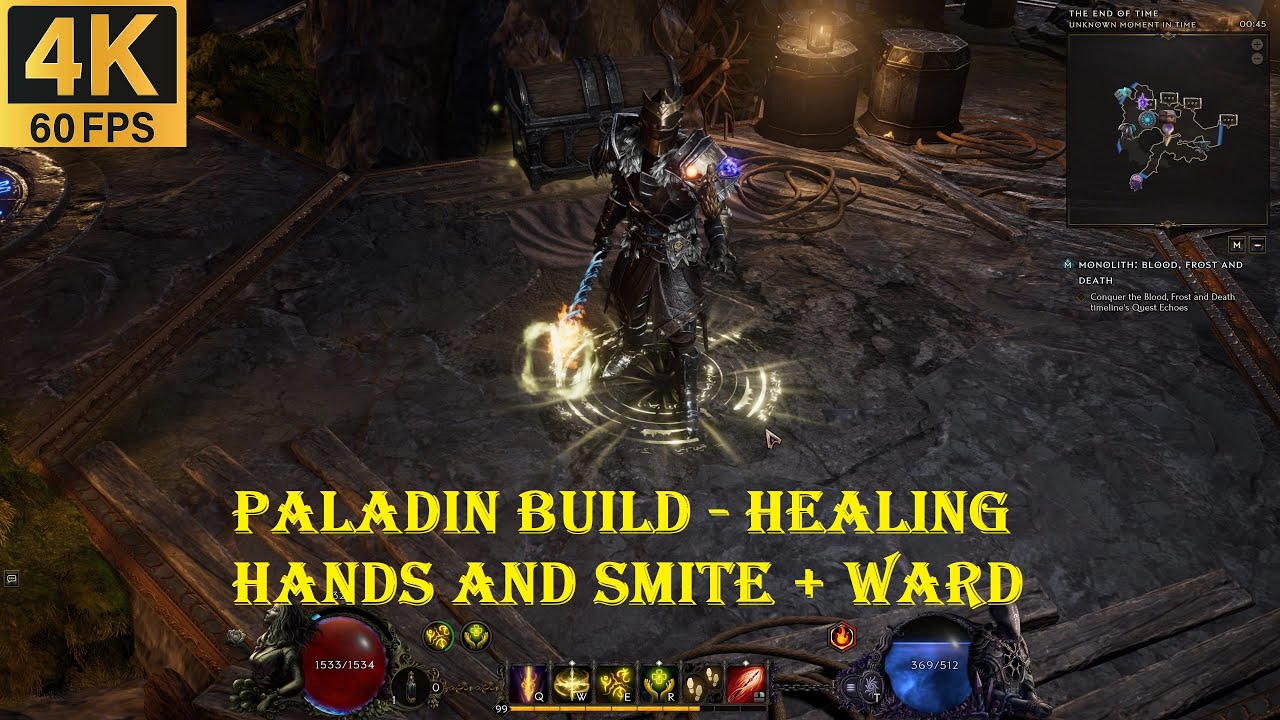 LAST EPOCH - BEST PALADIN BUILD HEALING HANDS AND SMITE + WARD
