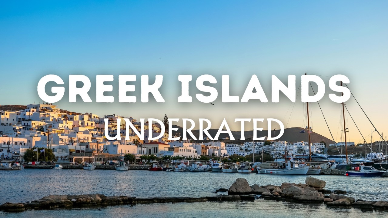 10 Most Underrated Greek Islands To Visit | Greece Travel Guide