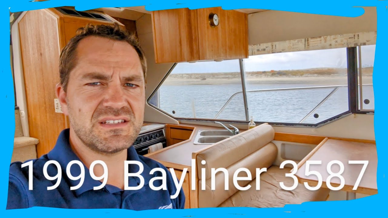 🛥️1999 Bayliner 3587 -  Aft Cabin Motor Yacht TOUR - Perfect liveaboard! 🛥️