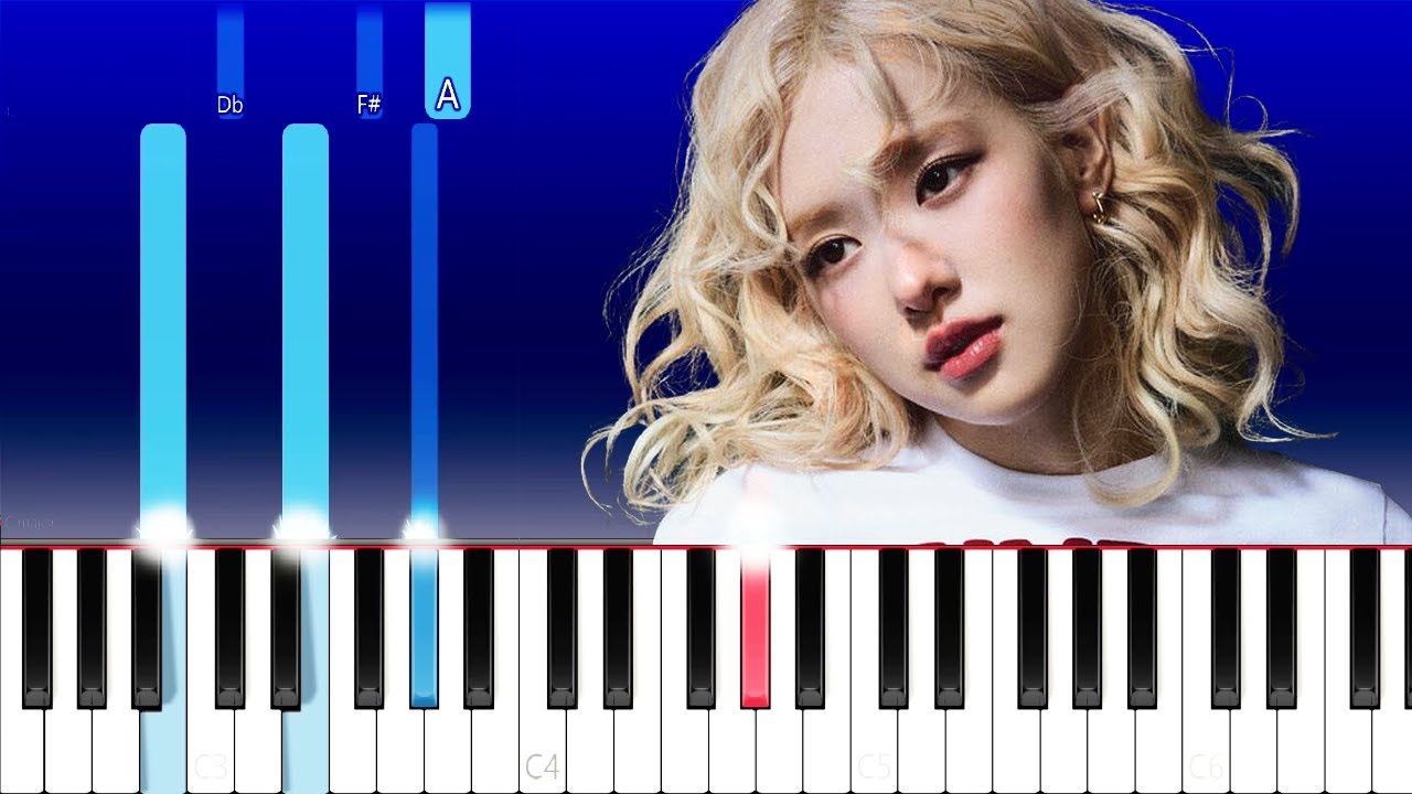 How to Play - ROS&Eacute; - number one girl (Piano Tutorial)