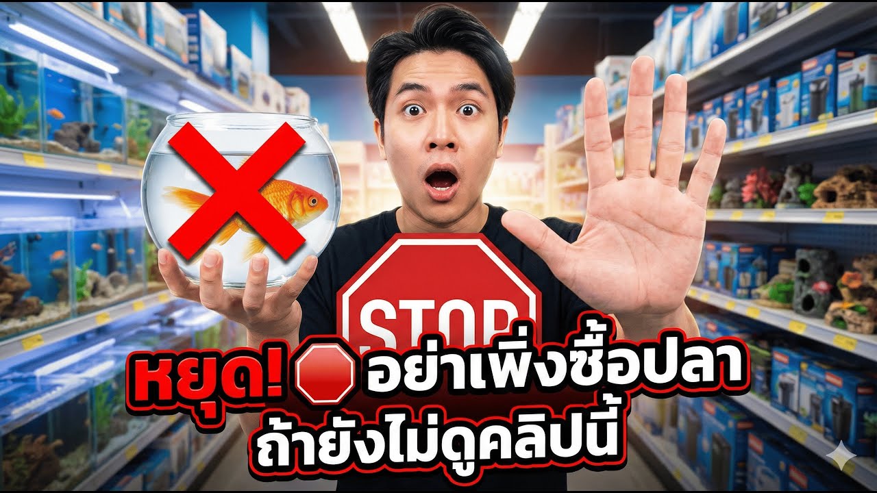 อย่าเพิ่งซื้อปลา! ถ้ายังไม่ผ่าน 