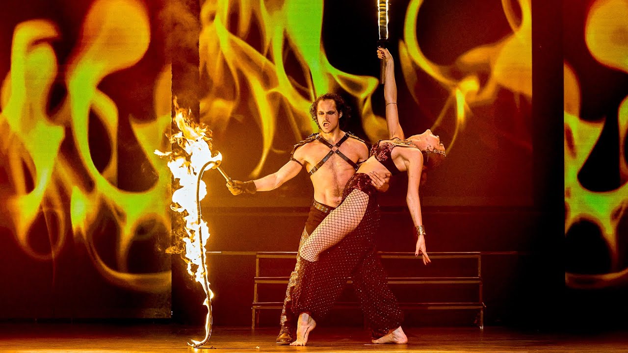 Duo Fire Act Circus Couture 2025