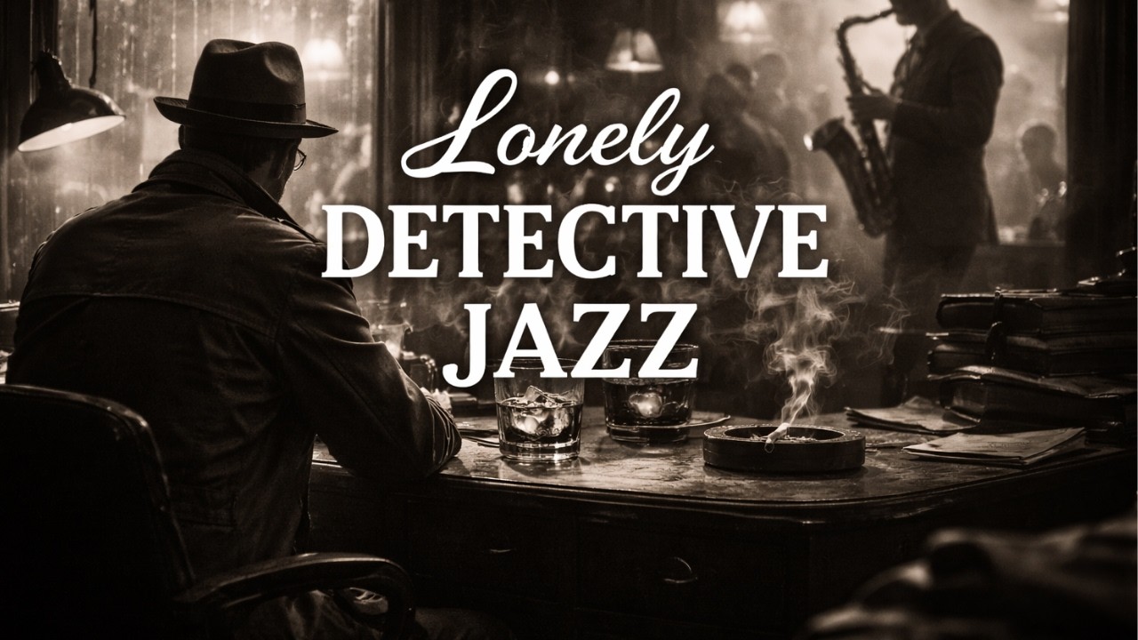 Lonely Detective Jazz | Smoky Vintage Noir Night Music