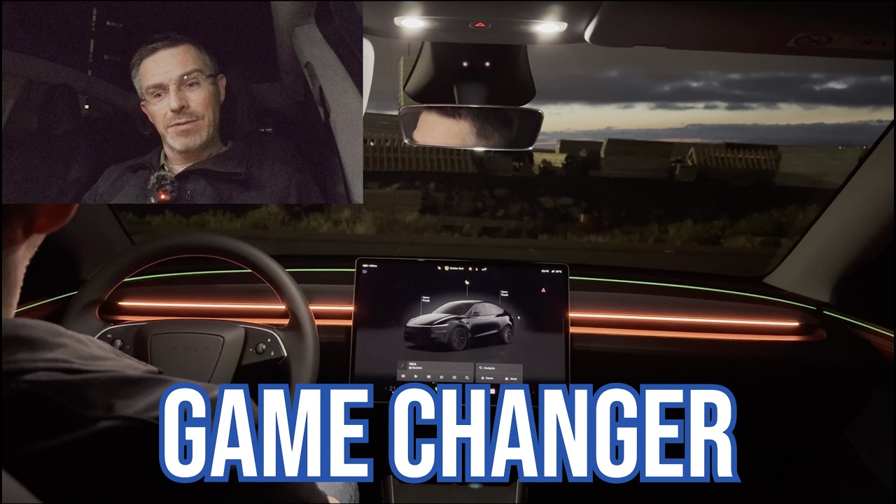 Tesla Model Y (2026) - Awesome Blind Spot Detection Light Strip