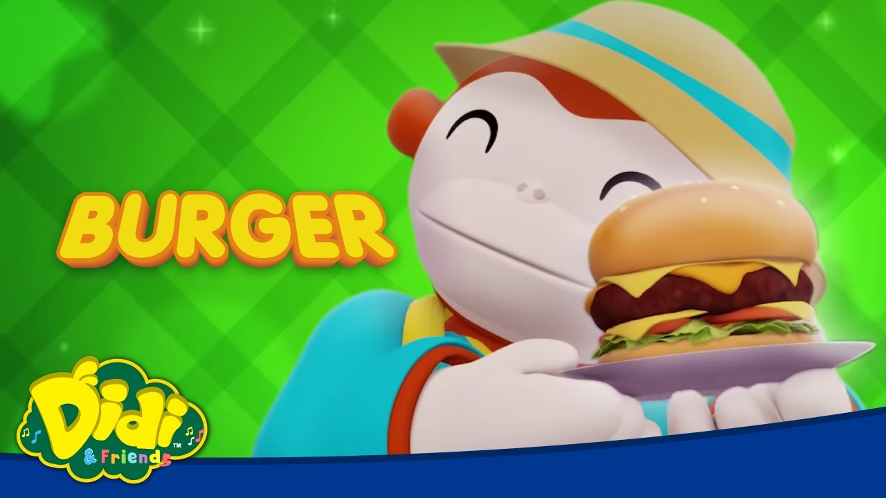 Burger | Lagu Baru Didi & Friends Indonesia | Lagu Anak-Anak