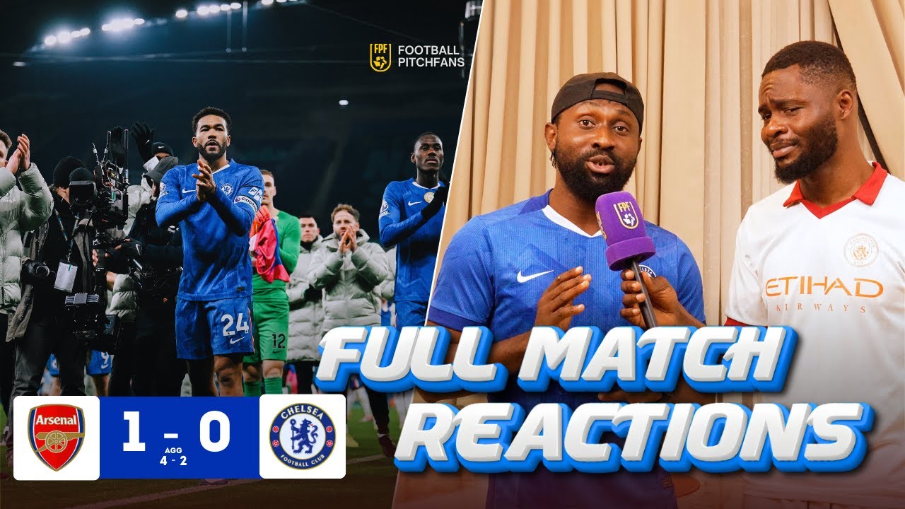 WE HAVE A CHNACE OF WINING THE CHAMPIONS LEAGUE! | ARSENAL 1:0 CHELSEA