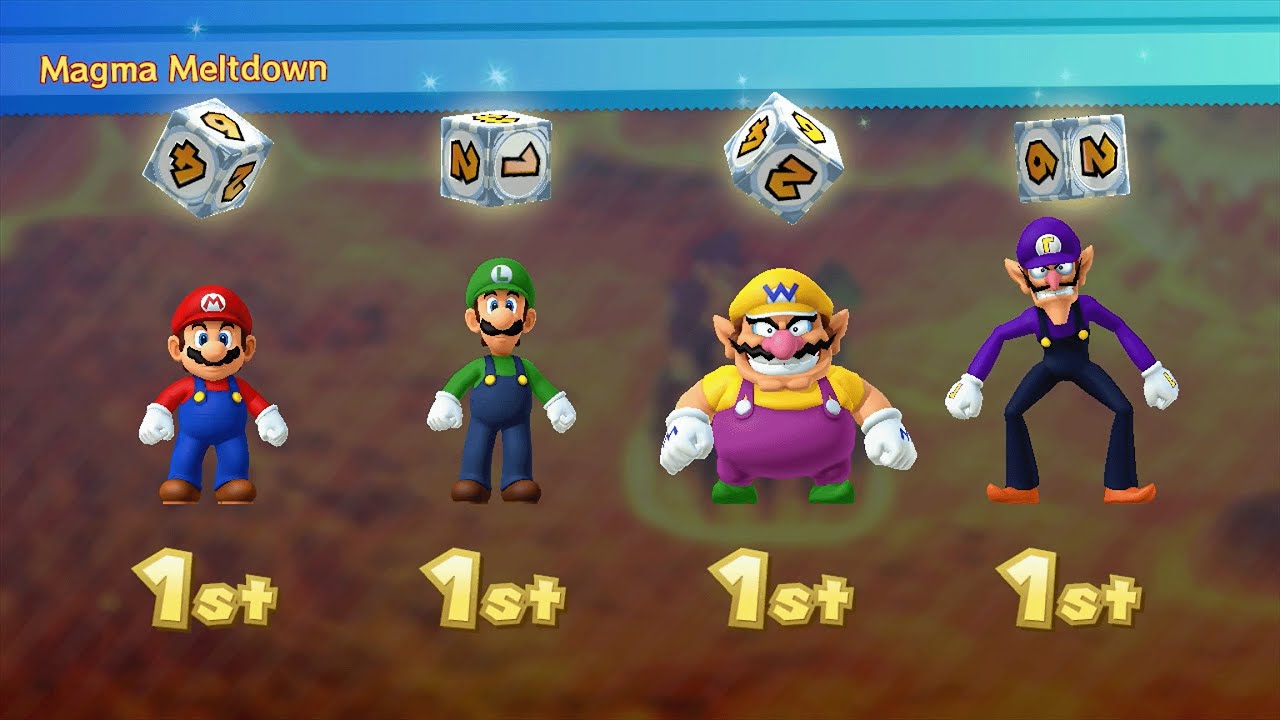 Mario Party 10 - Mario vs Luigi vs Wario vs Waluigi - Airship Central