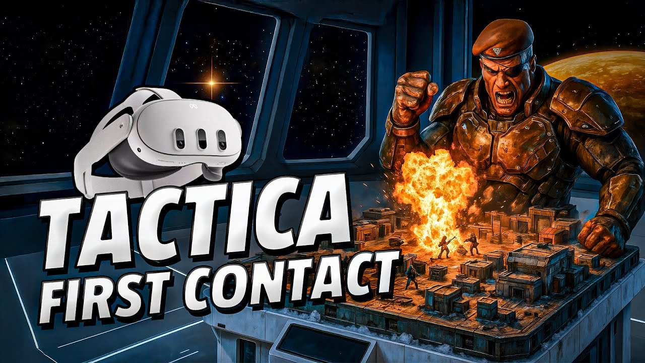 Tactica: First Contact - Meta Quest 3 Gameplay | First Minutes [No Commentary]