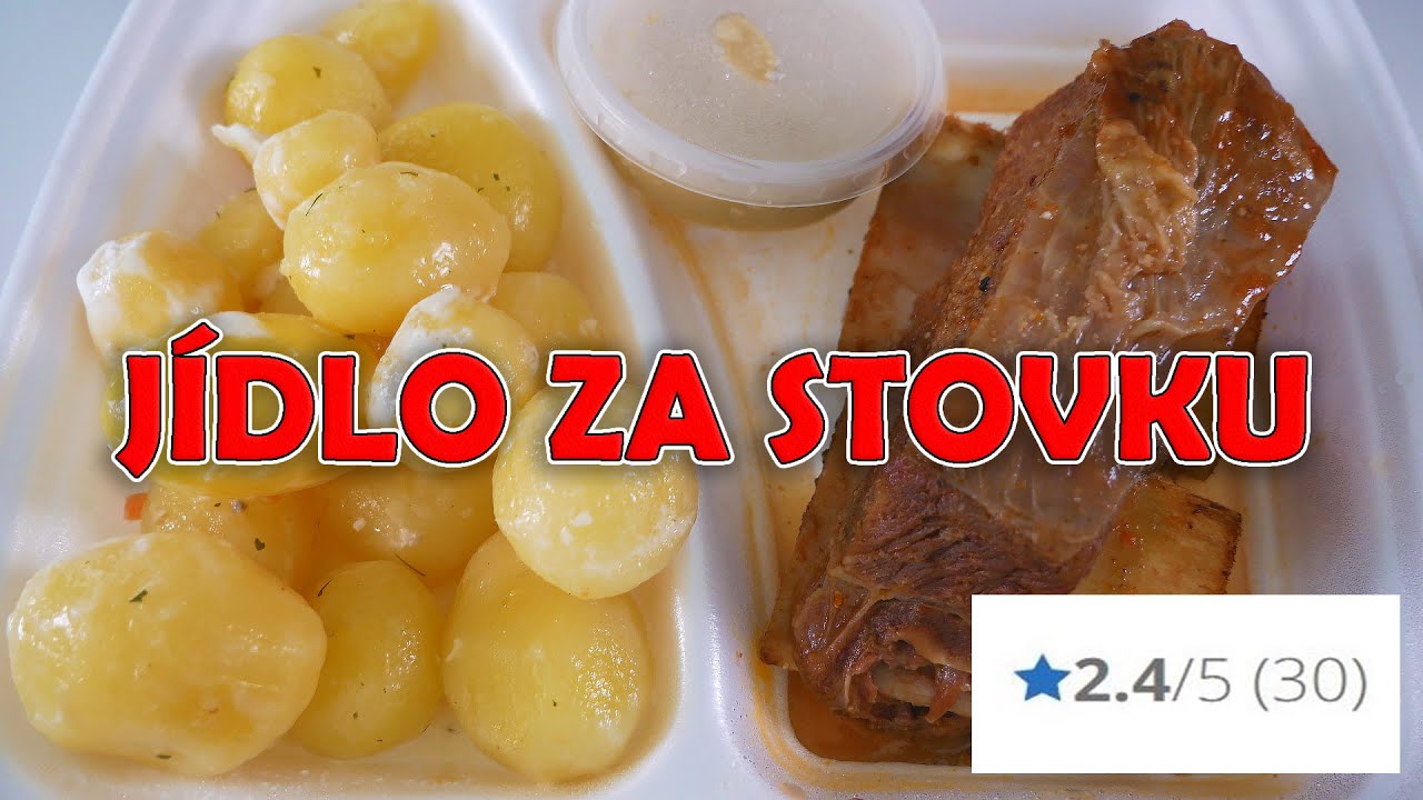 NEJHŮŘE HODNOCENÁ RESTAURACE NA DÁMEJÍDLO - Jídlo za Stovku!