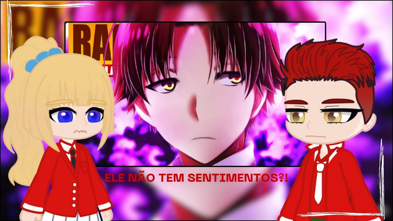 Classroom of the Elite React ao Rap | Ayanokoji TIPO MANIPULADOR | LexClash