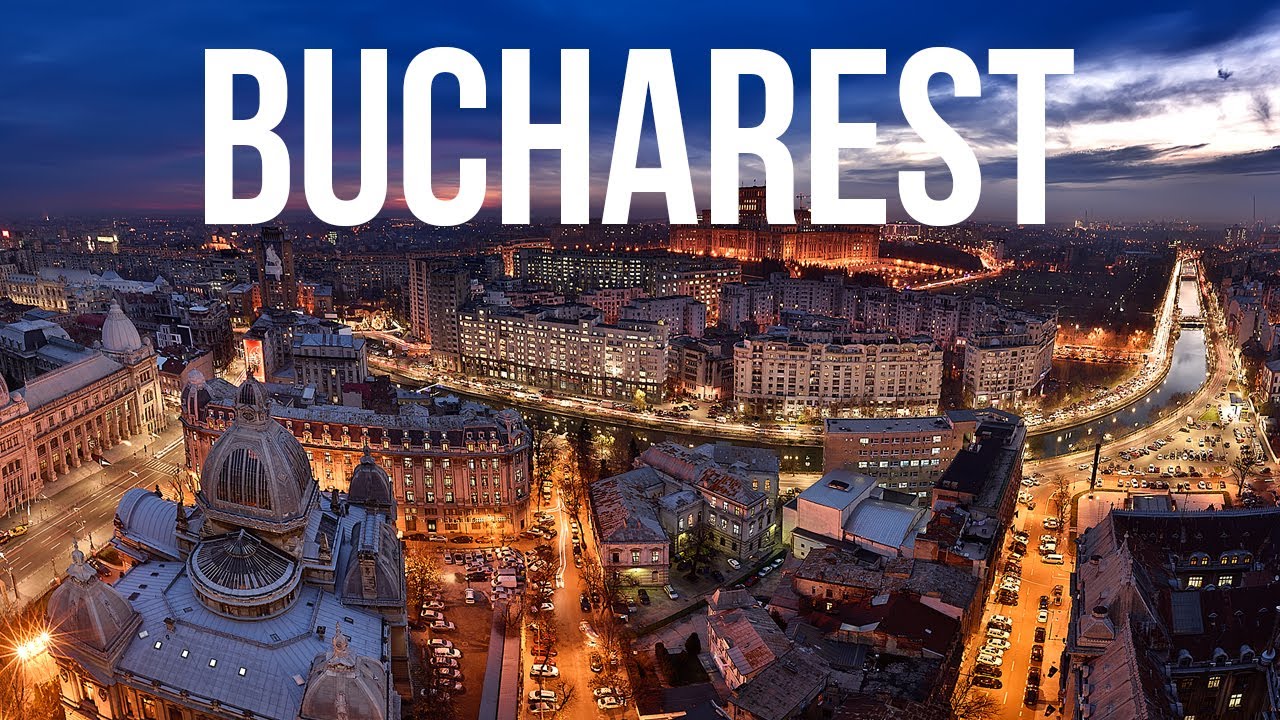 Bucharest Nightlife Old Town After Midnight