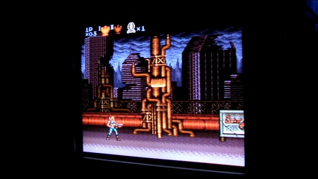 Super Everdrive China Version VS FXPAK Pro на примере Contra Spirits