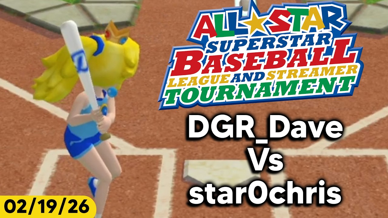 Mario Baseball League Matches have NEVER Been Better!