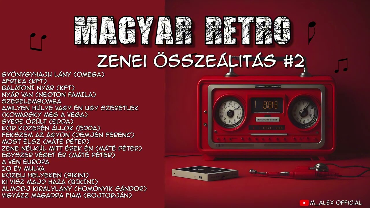 Magyar Retro Zenei összeállítás #2