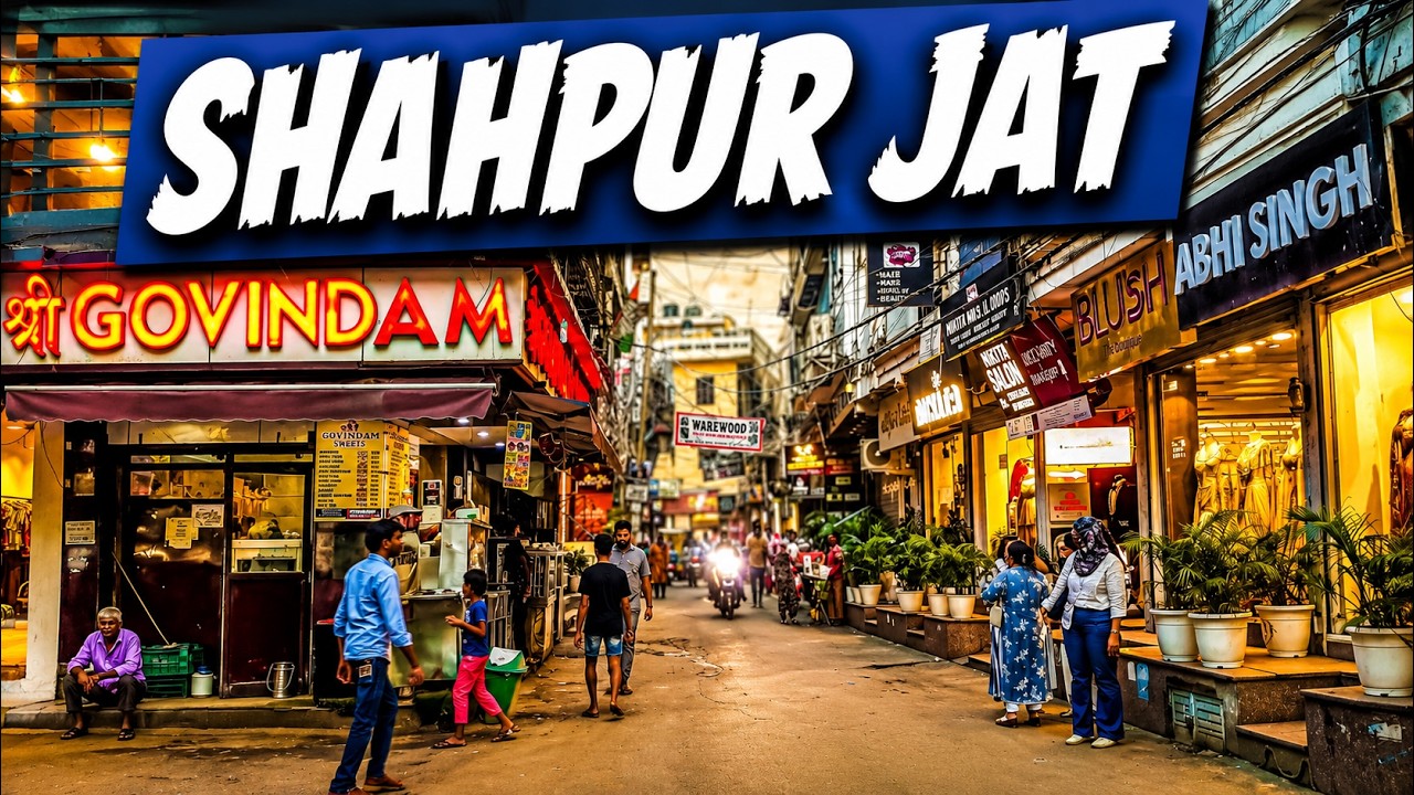 Shahpur Jat Market Delhi | Indian Designer Wear 