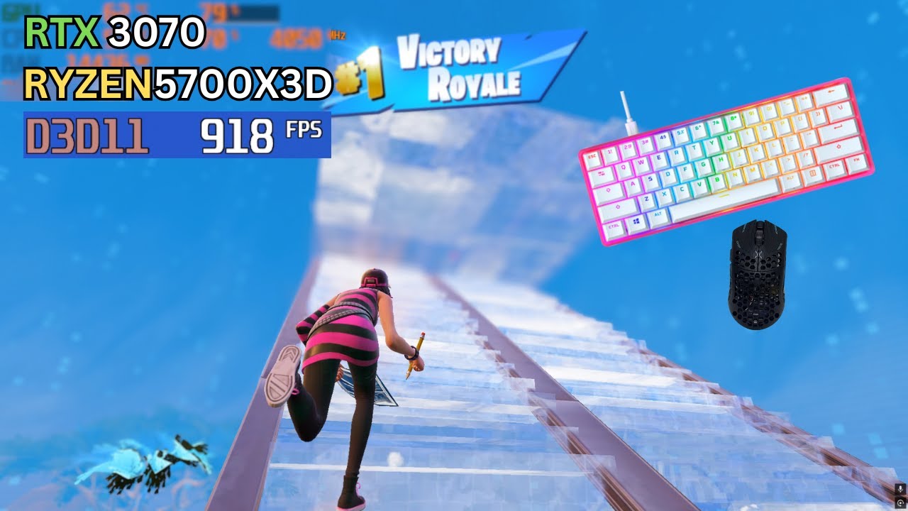 [CH7S1] RTX 3070 RYZEN5700X3D FORTNITE PERFORMANCE MODE