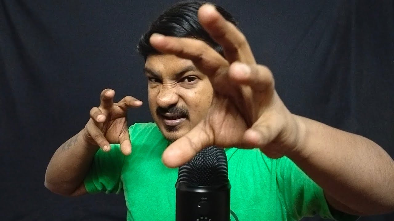 ASMR Fast And Aggressive Hand Sounds/ Movements & Mouth Sounds 