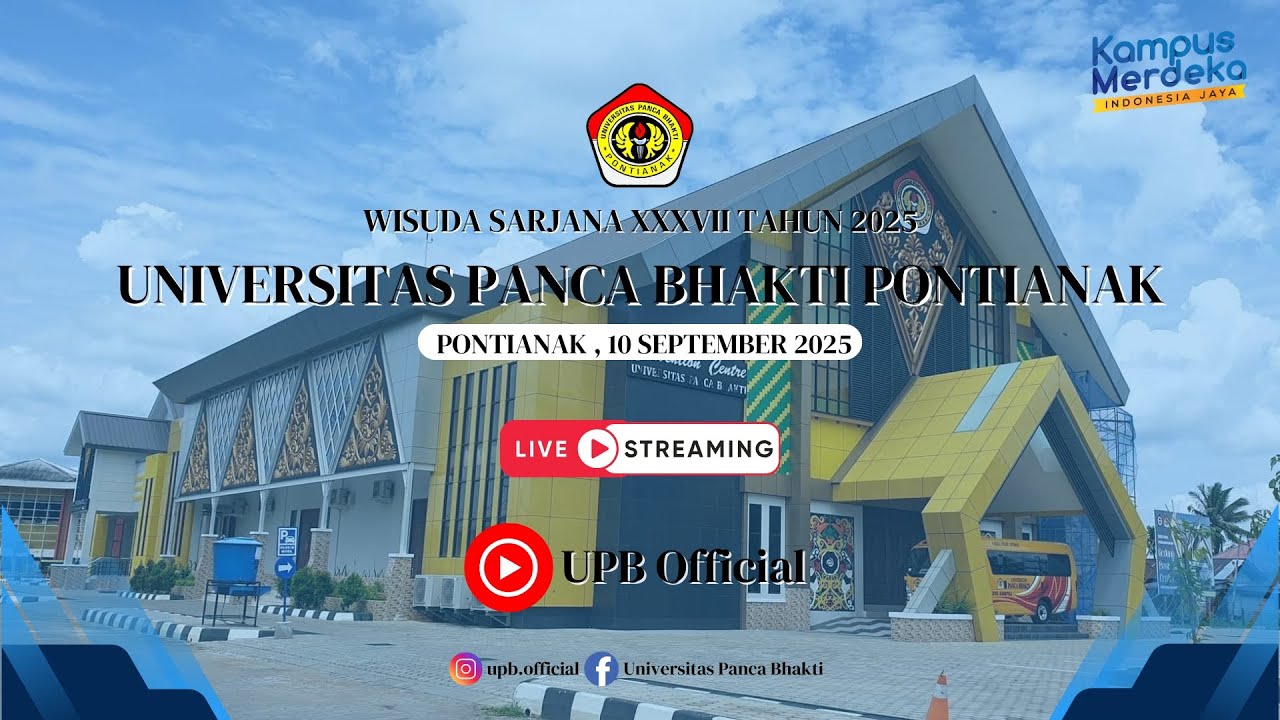 [UPB Official] Wisuda  XXXVII Universitas Panca Bhakti 2025