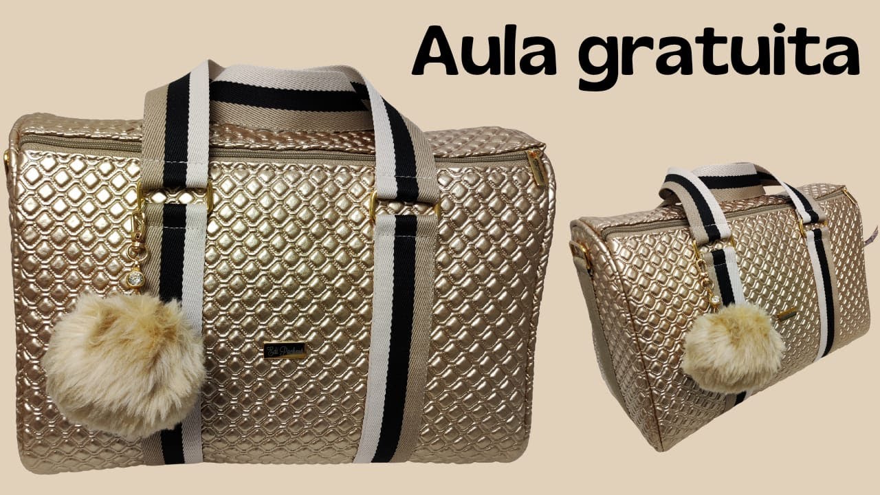 BOLSA BAÚ - moldes grátis