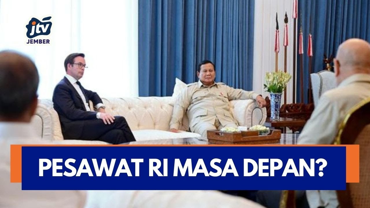 [LIVE] Prabowo Bahas Pesawat Masa Depan, Garuda Disorot