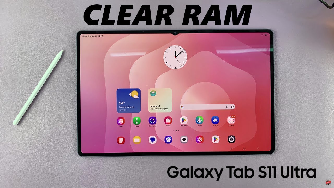 Как очистить оперативную память на Samsung Galaxy Tab S11 Ultra