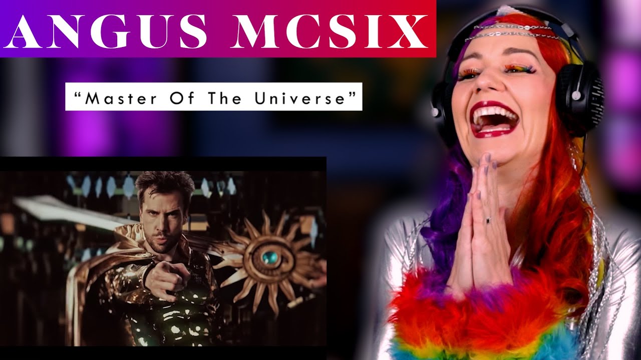 Master Of The Universe in FULL UNICORN MODE! Vocal ANALYSIS of Angus McSix's new single!
