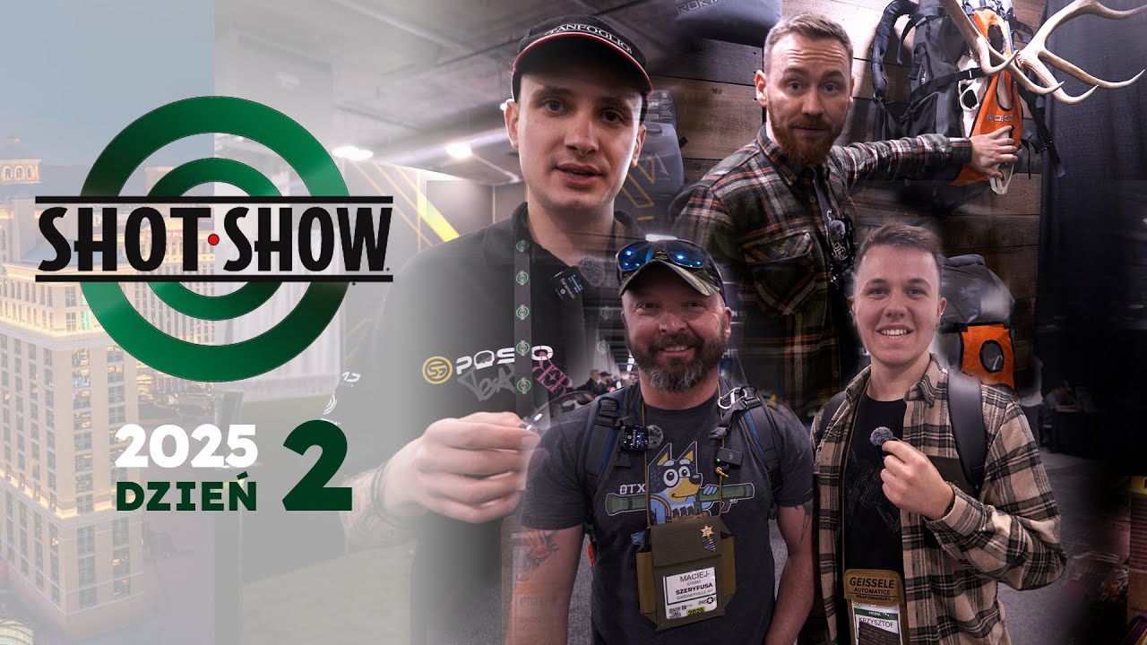 SHOT Show 2025 - Dzień 2 - Las Vegas .feat Szeryf USA & POSIO