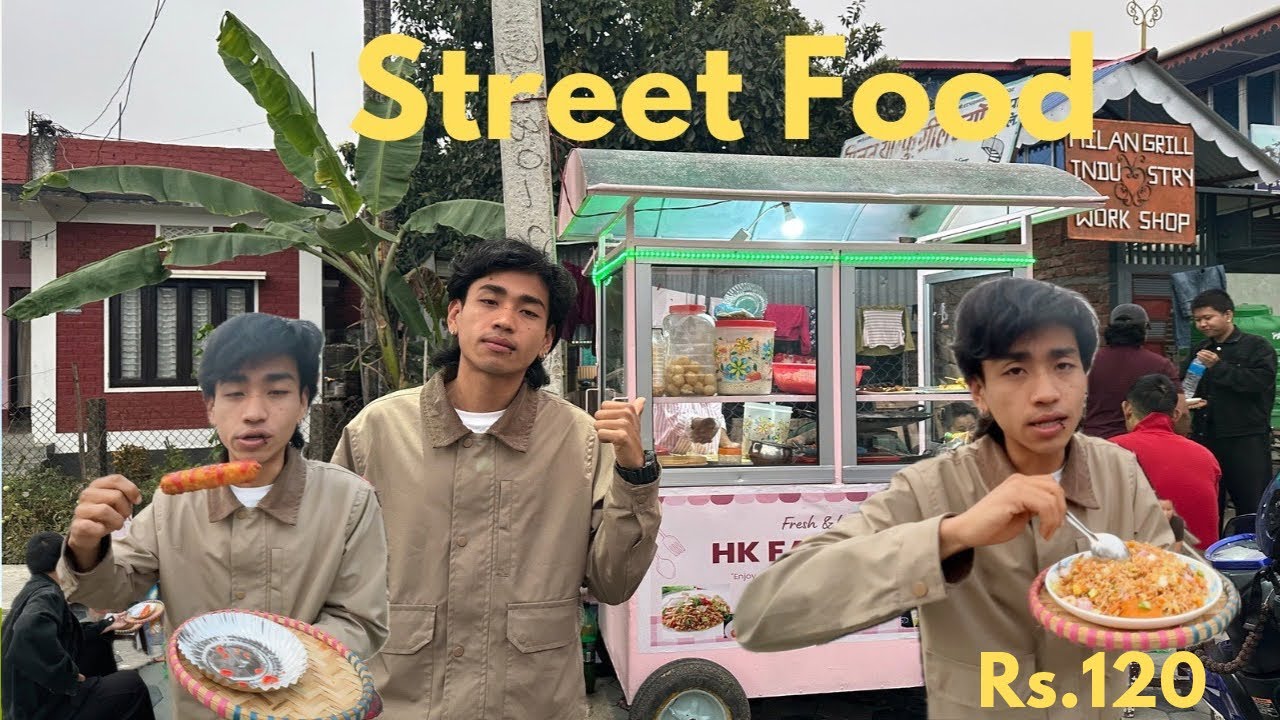Must visit street food haiii dharane haru ko lagii||Vlog-63@sahilkhapungLimbu