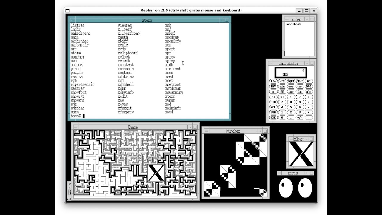 SONY NEWS Networkstation NEWS-OS 4.2.1R X-Window Operation