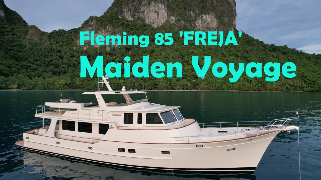 FREJA: Fleming 85 Maiden Voyage