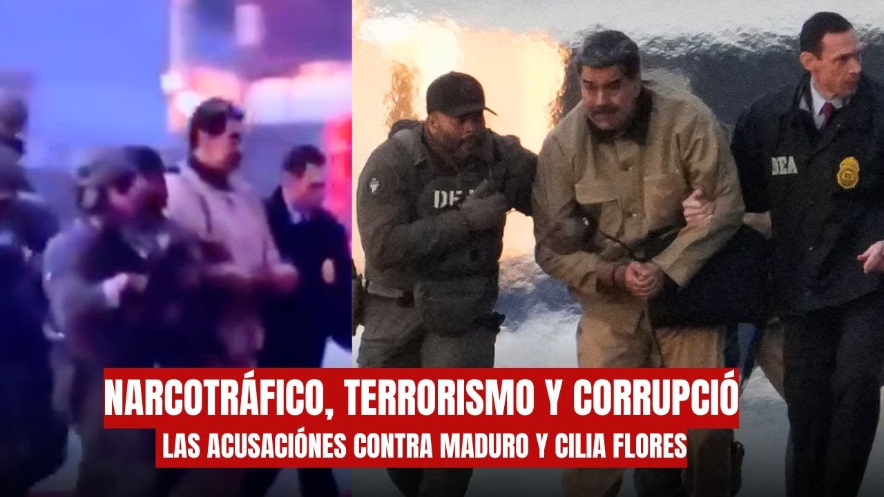 🚨URGENTE: Nicol&aacute;s Maduro llega al tribunal federal de Nueva York para su primera comparecencia