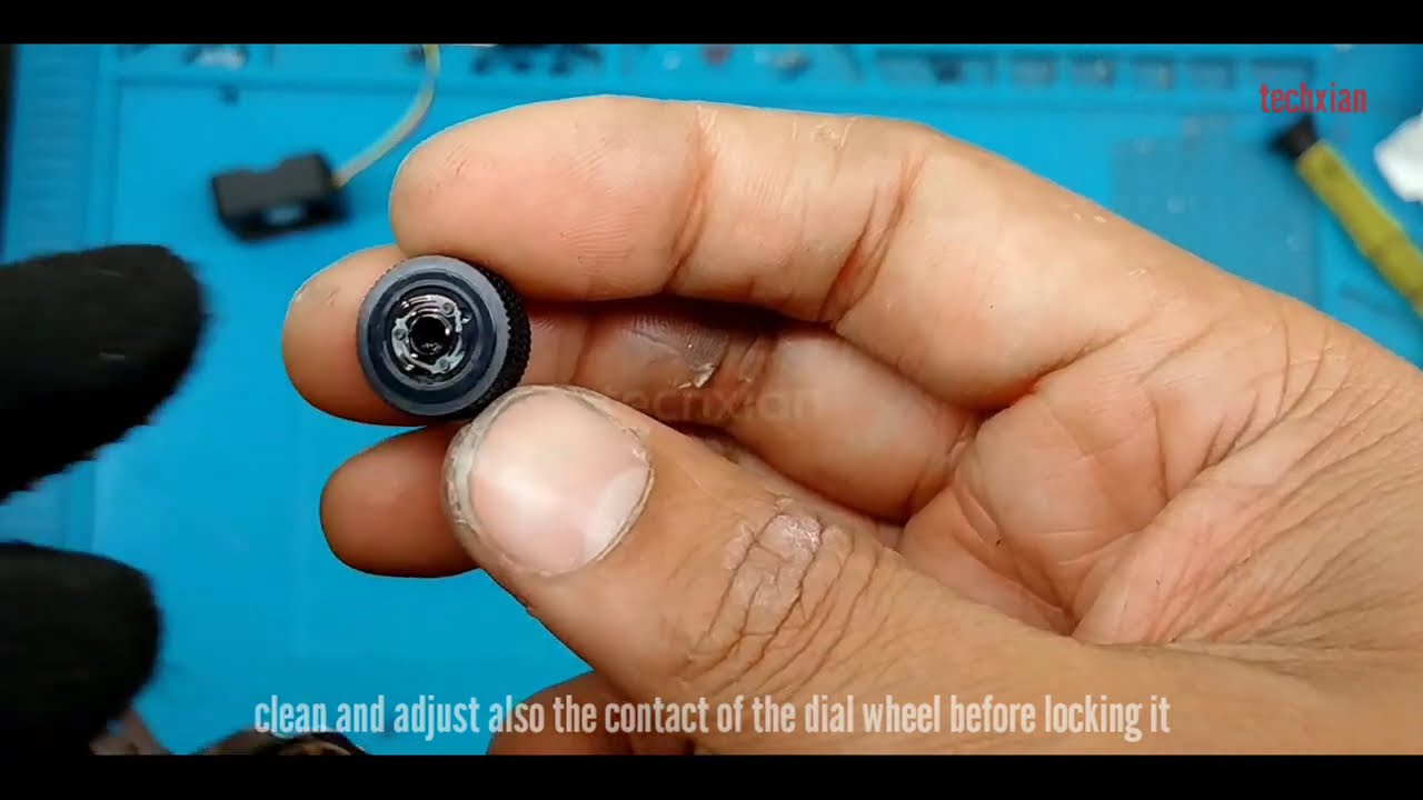 PANASONIC AG-DVX180 DIAL BUTTON PROBLEM
