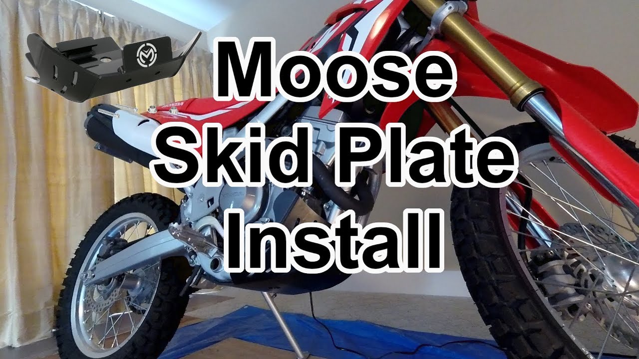 CRF250L Moose Pro Skid Plate Install