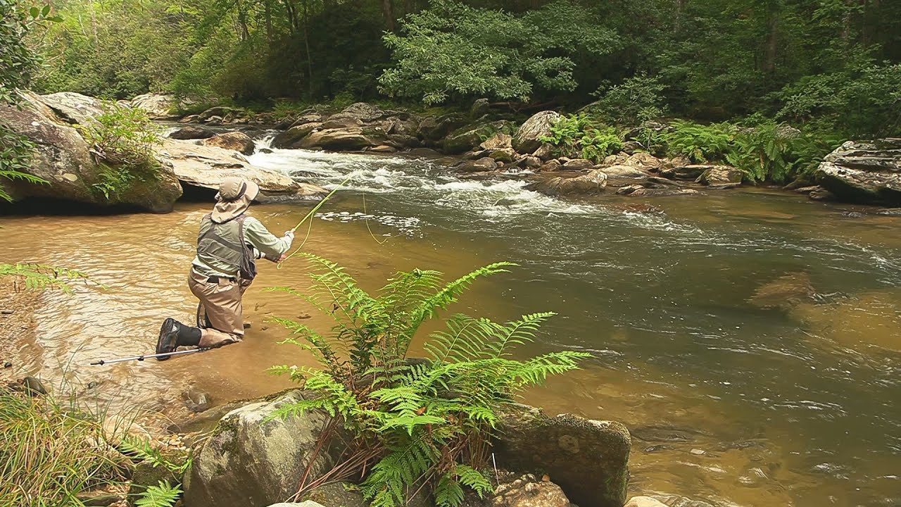Fly Fishing the West Fork Chattooga River, Georgia
