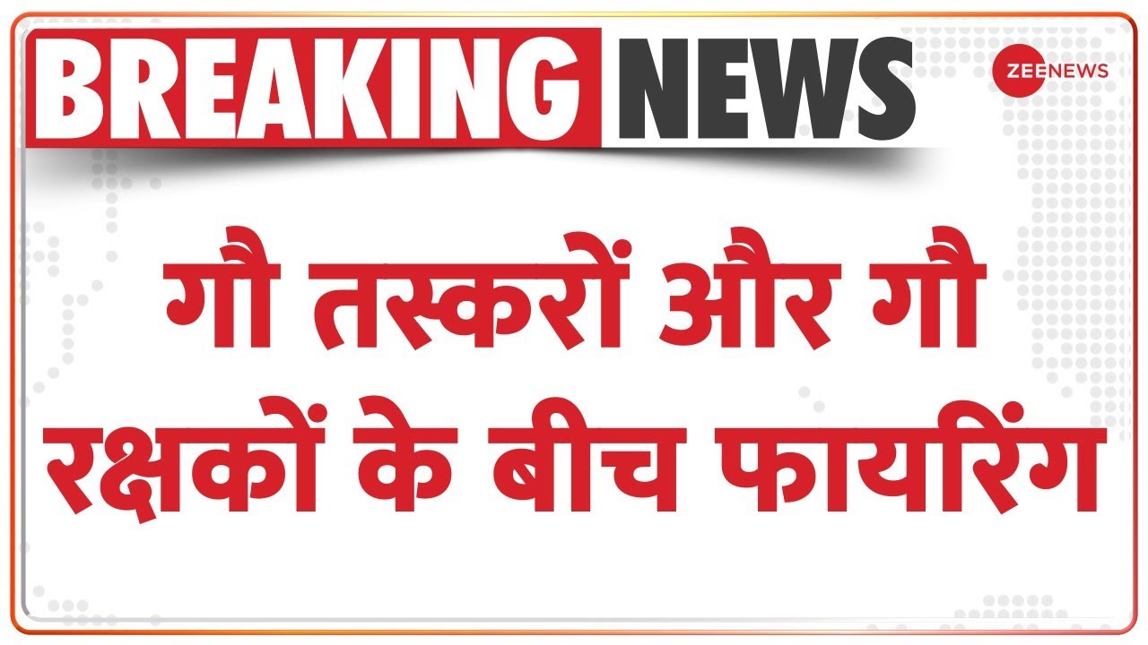 Gurugram में गौ तस्करों और गौ रक्षकों के बीच Firing | Breaking News | Hindi News | Cow Smugglers